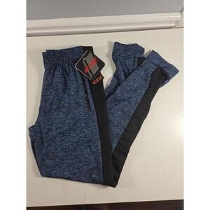 Cougar Sport Boy's Joggers Blue Black Small NEW Athletic Gym